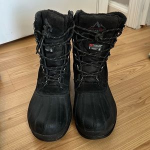 Men’s winter boots worn just a few times